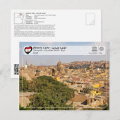 UNESCO WHS - Historische Caïro - Caïro Necropolis Briefkaart (Voorkant / Achterkant)
