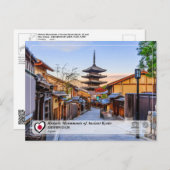 UNESCO WHS - Historische monumenten van het oude K Briefkaart (Voorkant / Achterkant)