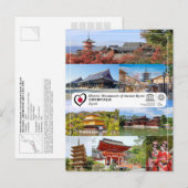 UNESCO WHS - Historische monumenten van het oude K Briefkaart (Voorkant / Achterkant)