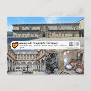 UNESCO WHS - Hostal dos Reis Católicos Briefkaart