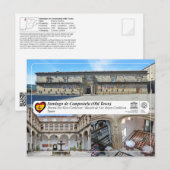 UNESCO WHS - Hostal dos Reis Católicos Briefkaart (Voorkant / Achterkant)