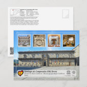 UNESCO WHS - Hostal dos Reis Católicos Briefkaart (Voorkant / Achterkant)