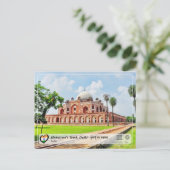 UNESCO WHS - Humayun's Tomb, Delhi Briefkaart (Staand voorkant)