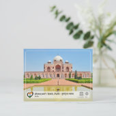 UNESCO WHS - Humayun's Tomb, Delhi Briefkaart (Staand voorkant)