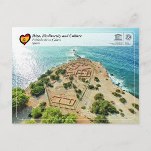 UNESCO WHS - Ibiza/Eivissa - Ruïnes van Sa Caleta Briefkaart