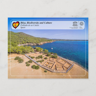 UNESCO WHS - Ibiza/Eivissa - Ruïnes van Sa Caleta Briefkaart