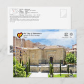 UNESCO WHS - Iglesia de San Cristobal Briefkaart (Voorkant / Achterkant)
