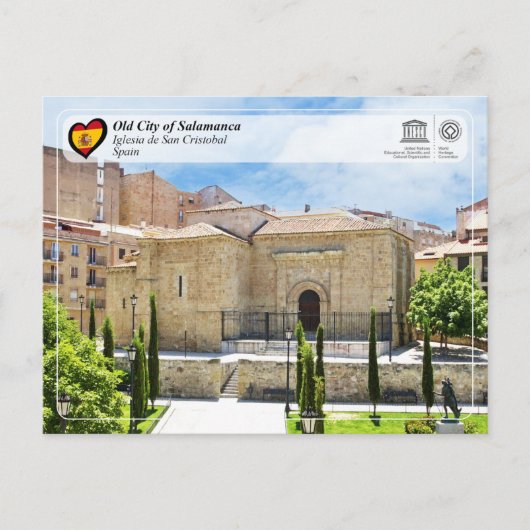 UNESCO WHS - Iglesia de San Cristobal Briefkaart (Voorkant)