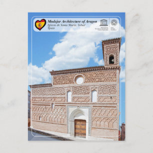 UNESCO WHS - Iglesia de Santa María Briefkaart