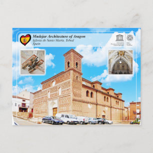 UNESCO WHS - Iglesia de Santa María Briefkaart