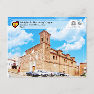 UNESCO WHS - Iglesia de Santa María Briefkaart