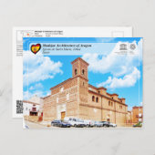 UNESCO WHS - Iglesia de Santa María Briefkaart (Voorkant / Achterkant)