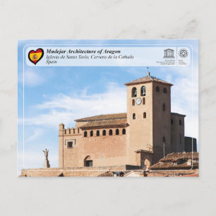 UNESCO WHS - Iglesia de Santa Tecla Briefkaart