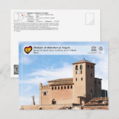 UNESCO WHS - Iglesia de Santa Tecla Briefkaart (Voorkant / Achterkant)