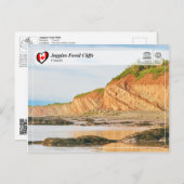 UNESCO WHS - Joggins Fossil Cliffs Briefkaart (Voorkant / Achterkant)
