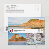 UNESCO WHS - Joggins Fossil Cliffs Briefkaart (Voorkant / Achterkant)