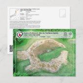 UNESCO WHS - Jomon Sites - Komakino Stone Cirkel Briefkaart (Voorkant / Achterkant)