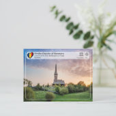 UNESCO WHS - Kerk van de Heilige Aartsengelen Plop Briefkaart (Staand voorkant)