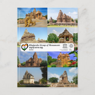 UNESCO WHS - Khajuraho Group of Monuments Briefkaart