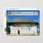 UNESCO WHS - Kkerken van Moldavië - Arbore Briefkaart (Voorkant / Achterkant)