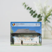UNESCO WHS - Kkerken van Moldavië - Arbore Briefkaart (Staand voorkant)