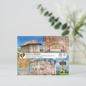 UNESCO WHS - Kkerken van Moldavië - Humor Briefkaart (Staand voorkant)