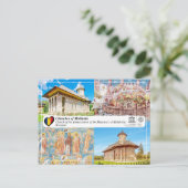 UNESCO WHS - Kkerken van Moldavië - Moldavië Briefkaart (Staand voorkant)