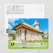 UNESCO WHS - Kkerken van Moldavië - Moldavië Briefkaart (Voorkant / Achterkant)