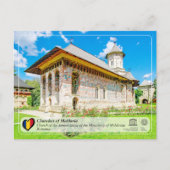 UNESCO WHS - Kkerken van Moldavië - Moldavië Briefkaart (Voorkant)