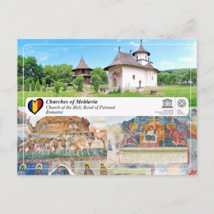 UNESCO WHS - Kkerken van Moldavië - Patrauti Briefkaart