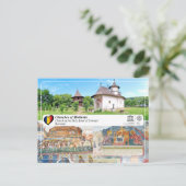 UNESCO WHS - Kkerken van Moldavië - Patrauti Briefkaart (Staand voorkant)