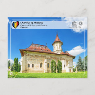 UNESCO WHS - Kkerken van Moldavië - Suceava Briefkaart