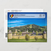 UNESCO WHS - Kkerken van Moldavië - Sucevita Briefkaart (Voorkant / Achterkant)