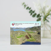 UNESCO WHS - Kujataa Groenland - Inuit Farming Briefkaart (Staand voorkant)