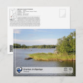 UNESCO WHS - Kvarken Archipel Briefkaart (Voorkant / Achterkant)