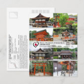 UNESCO WHS - Kyoto - Kamomioya-jinja - 賀 茂 御 神 社 Briefkaart (Voorkant / Achterkant)