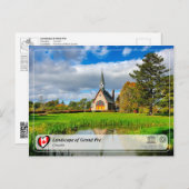 UNESCO WHS - Landschap van Grand Pré Briefkaart (Voorkant / Achterkant)