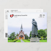 UNESCO WHS - Landschap van Grand Pré Briefkaart (Voorkant / Achterkant)