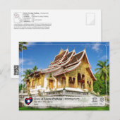 UNESCO WHS - Luang Prabang - Wat Hau Pha Bang Briefkaart (Voorkant / Achterkant)