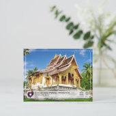 UNESCO WHS - Luang Prabang - Wat Hau Pha Bang Briefkaart (Staand voorkant)
