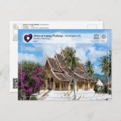 UNESCO WHS - Luang Prabang - Wat Hau Pha Bang Briefkaart (Voorkant / Achterkant)