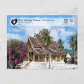 UNESCO WHS - Luang Prabang - Wat Hau Pha Bang Briefkaart (Voorkant)