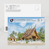 UNESCO WHS - Luang Prabang - Wat Xieng Thong Briefkaart (Voorkant / Achterkant)