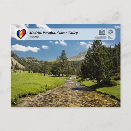UNESCO WHS - Madriu-Perafita-Claror Valley Briefkaart (Voorkant)