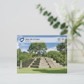 UNESCO WHS - Maya Site of Copan Briefkaart (Staand voorkant)