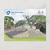 UNESCO WHS - Maya Site of Copan Briefkaart (Voorkant)