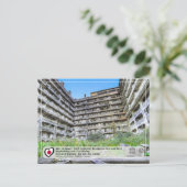 UNESCO WHS - Meiji - Hashima kolenmijn - 端 島 坑 Briefkaart (Staand voorkant)
