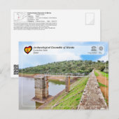 UNESCO - WHS - Mérida - Cornalvo Dam Briefkaart (Voorkant / Achterkant)