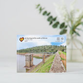 UNESCO - WHS - Mérida - Cornalvo Dam Briefkaart (Staand voorkant)
