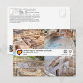 UNESCO - WHS - Mérida - Het Mithraeum-huis Briefkaart (Voorkant / Achterkant)